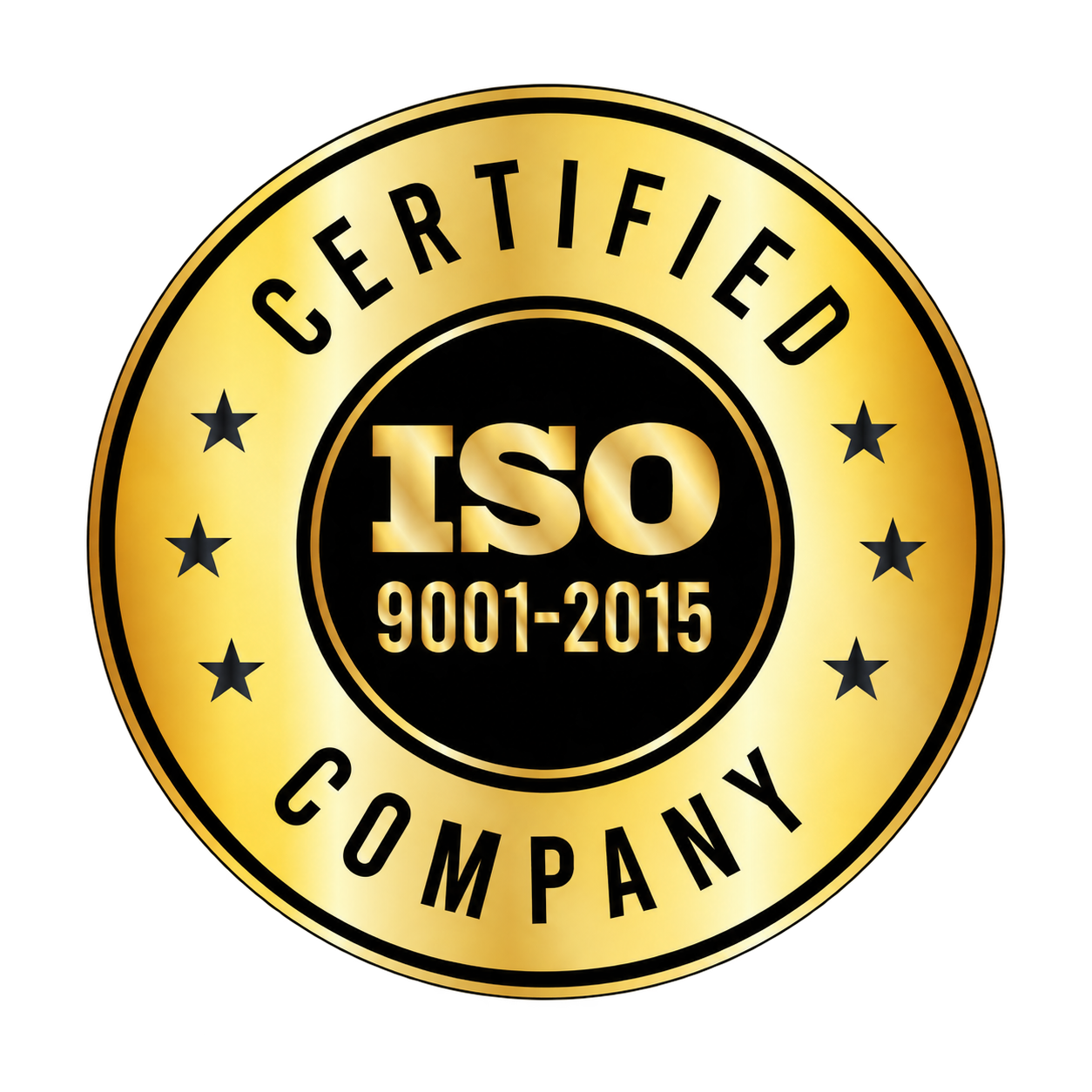 Distintivo ilustrativo ISO 9001:2015 proporcionado por EUROPRO